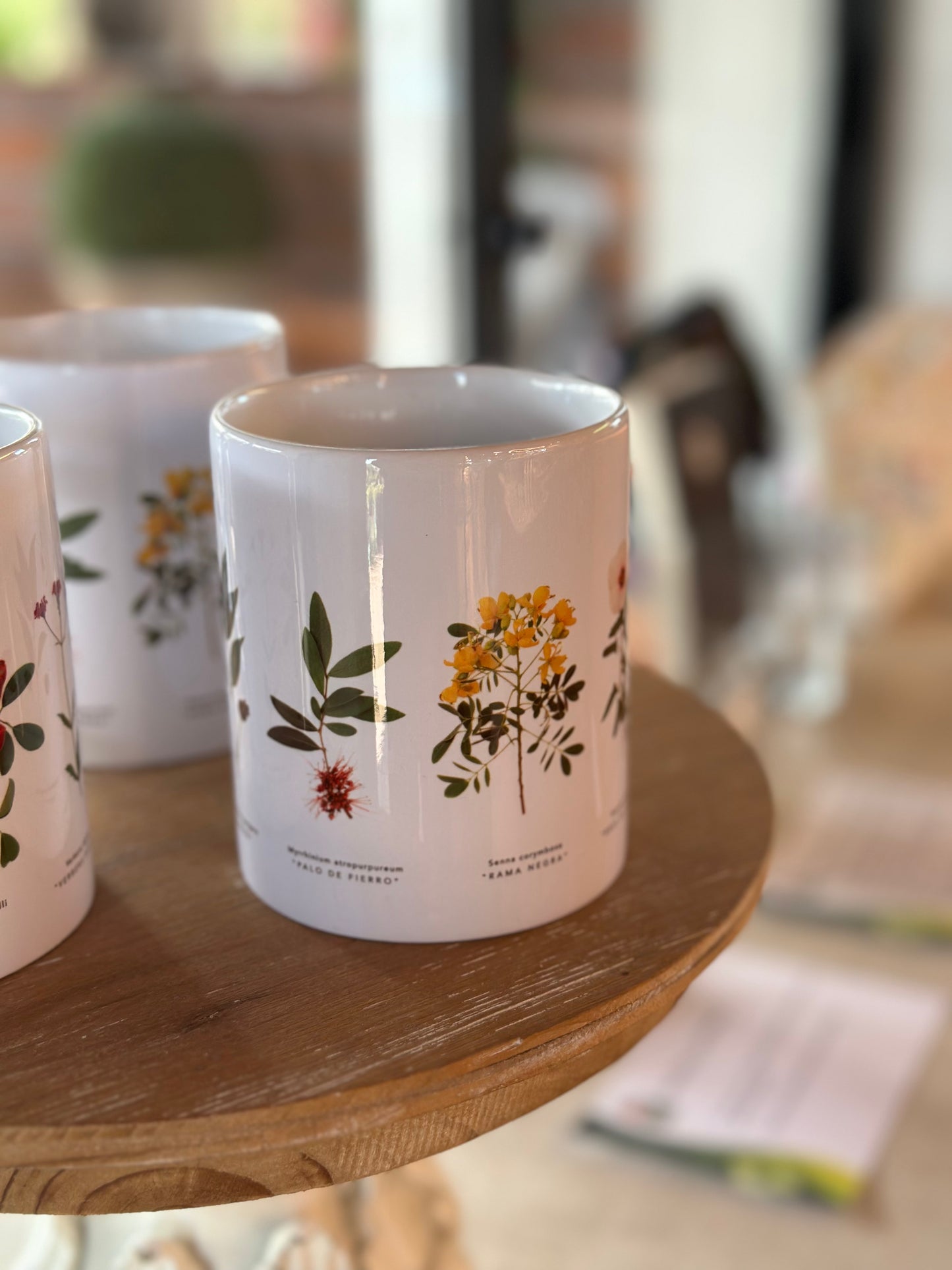 Taza de cerámica  (Colección Flora Nativa)