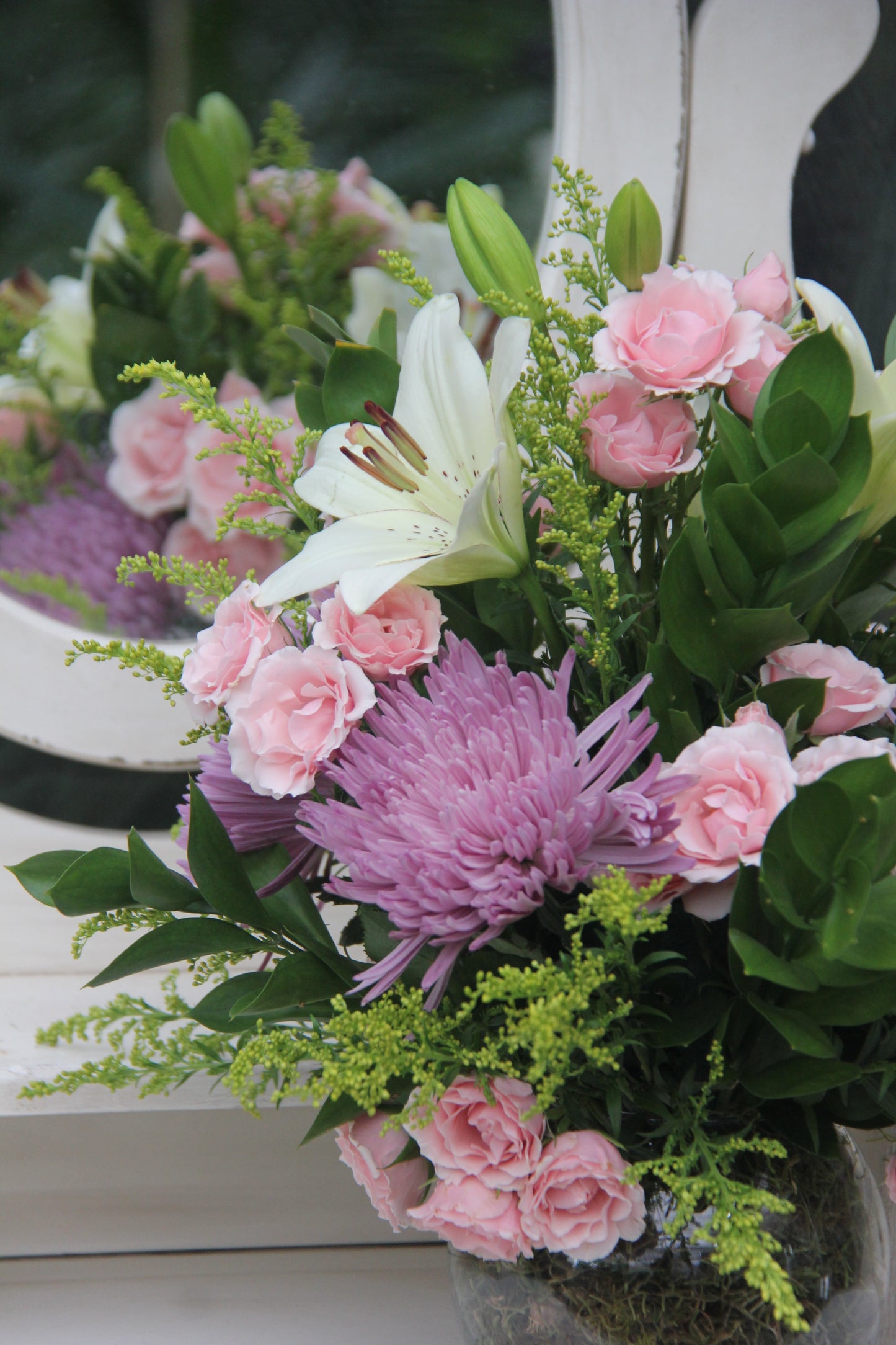 Arreglo de flores Romance